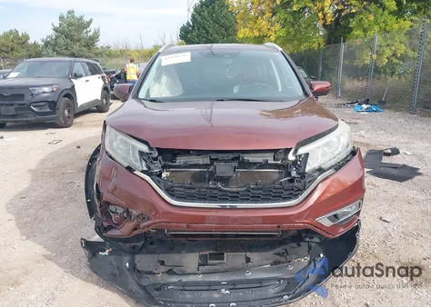 2015 Honda Cr-V Touring из США, поврежденный, VIN 5J6RM4H90FL034589